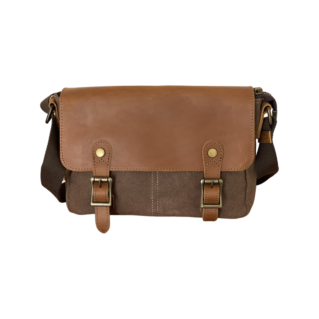 Crazy Horse Leather Shoulder Bag