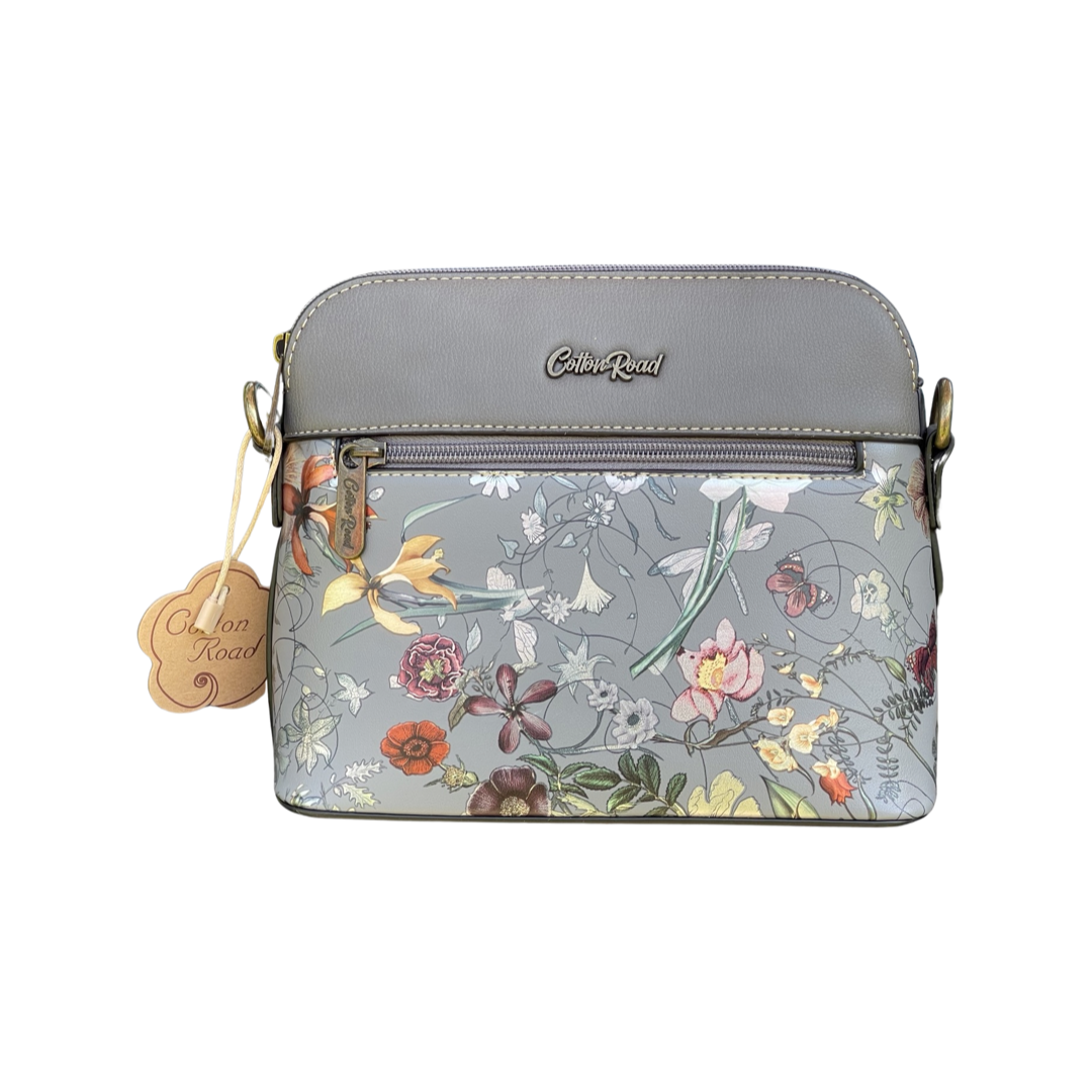 Cotton Road Sling Bag-Silver