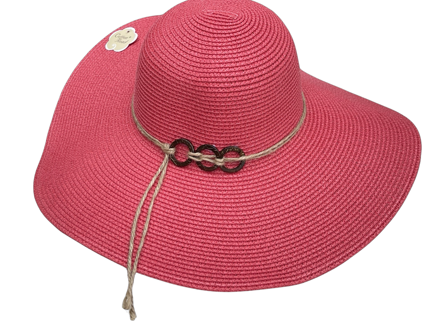 Wide Brim Hat with Rope