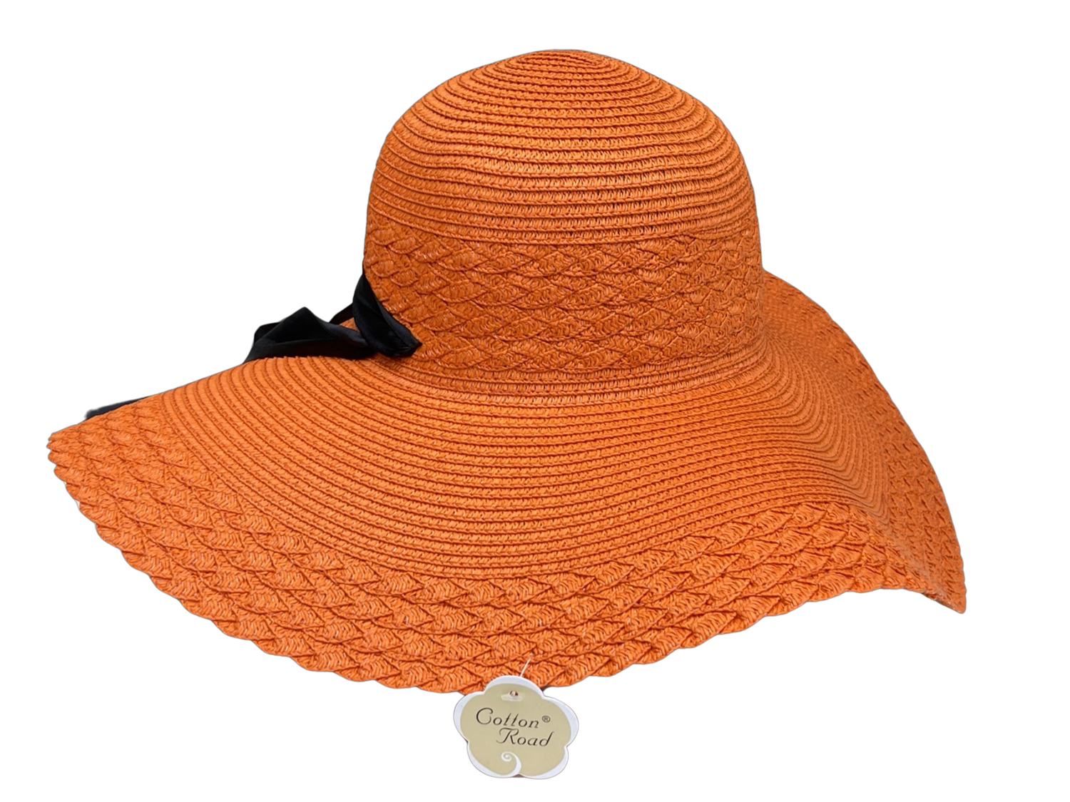 Women&#39;s Ribbon Braid Hat with Ticking