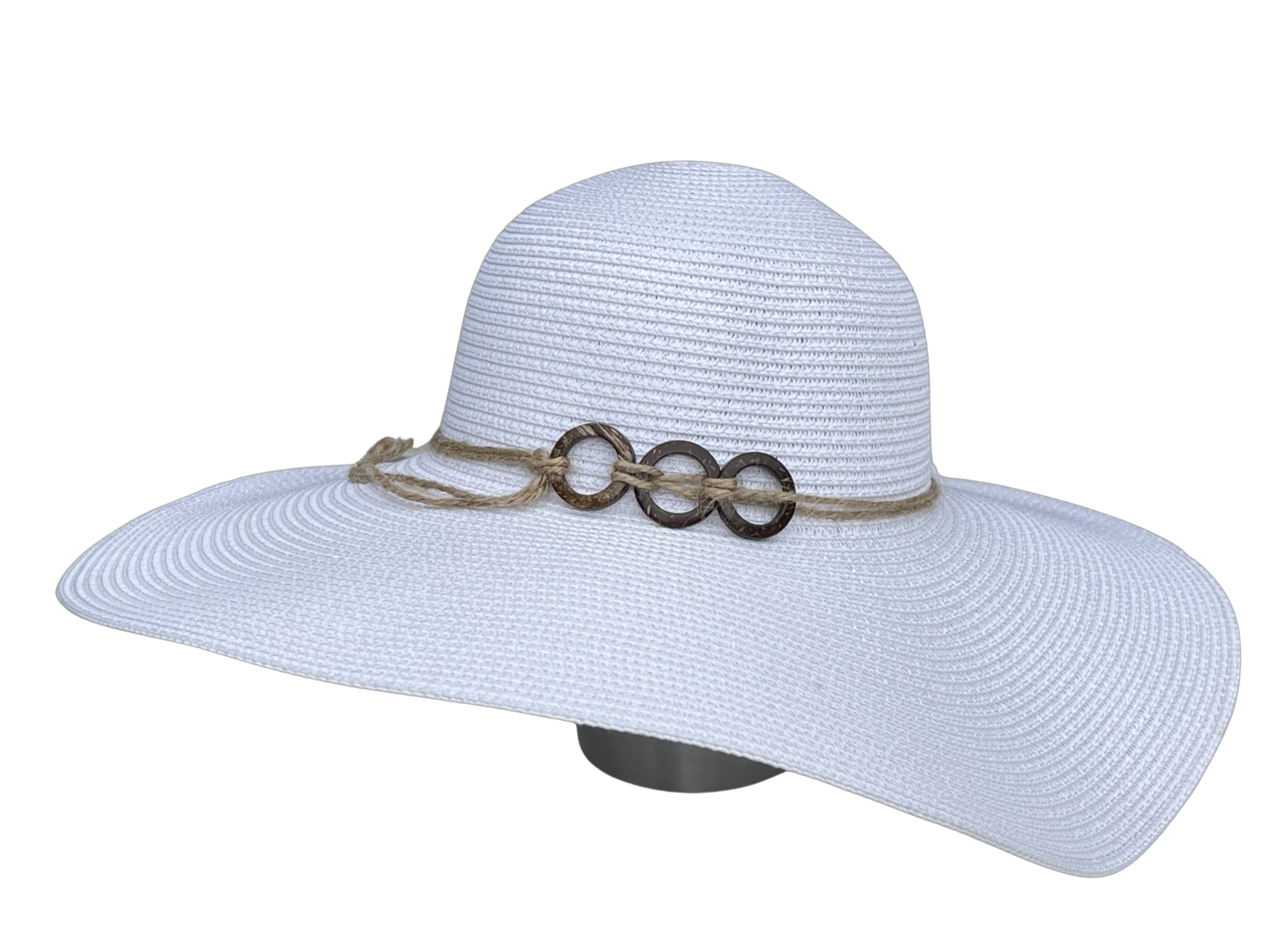 Wide Brim Hat with Rope