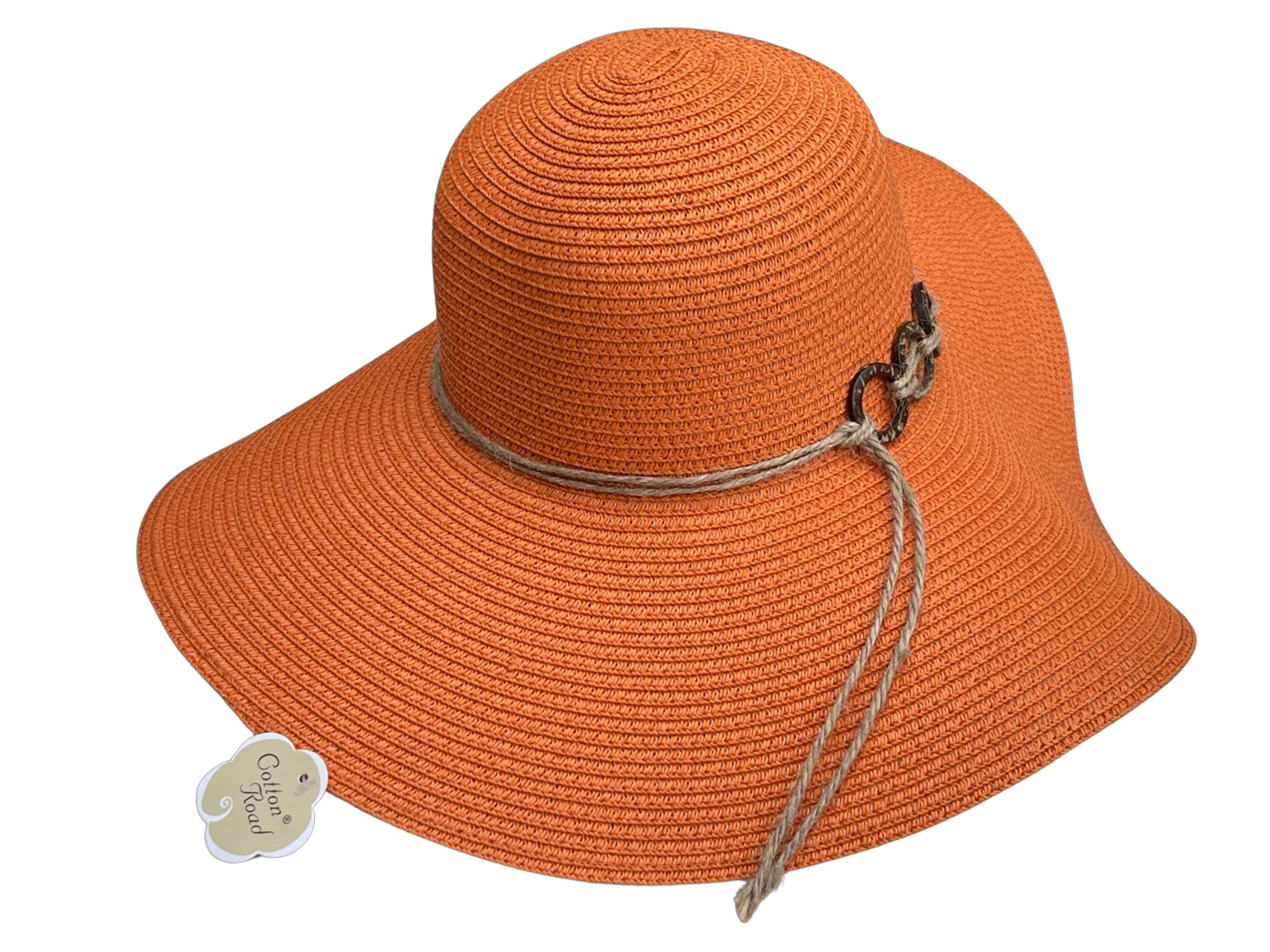 Wide Brim Hat with Rope