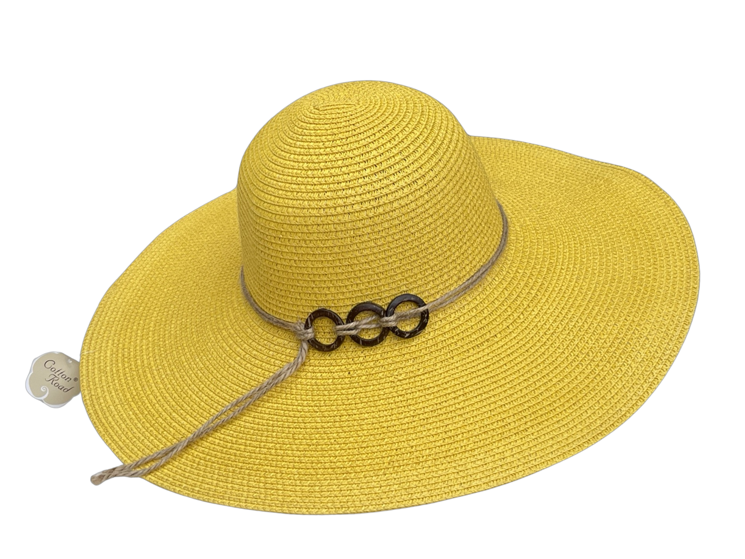 Wide Brim Hat with Rope