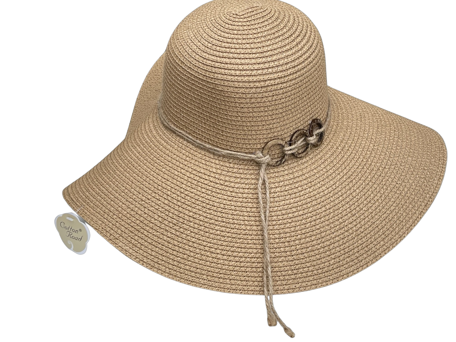 Wide Brim Hat with Rope