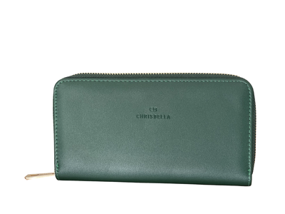 Chrisbella Classy Modern Green Wallet