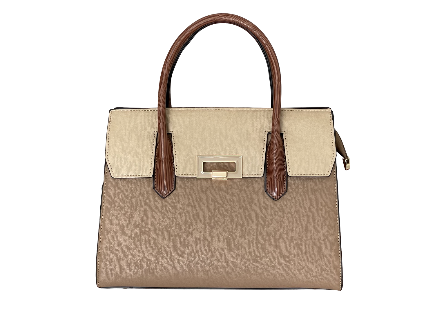 BAGCO Beige Handbag -BX01230470A