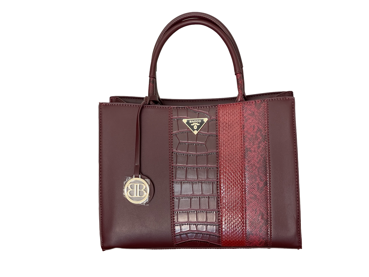 BAGCO Wine Red Handbag -BX012308023