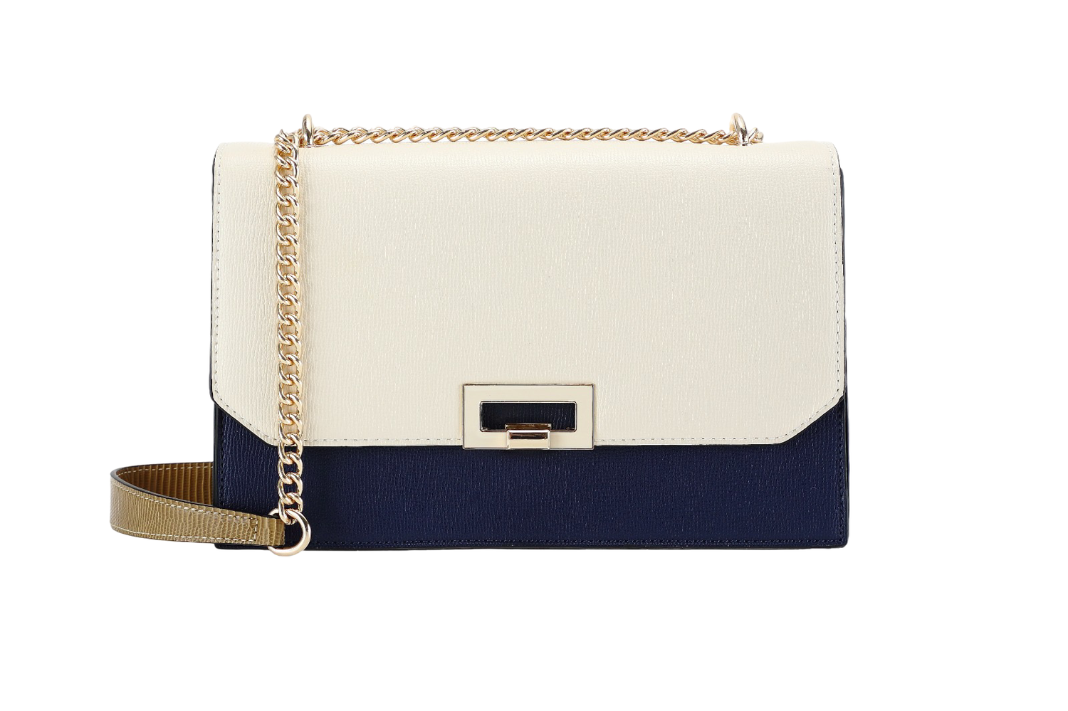 BAGCO Two-Tone Blue Handbag -BX012304073