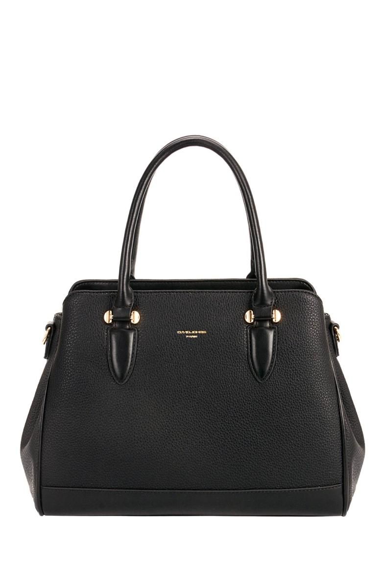 David Jones Black Tote Handbag DJ365M