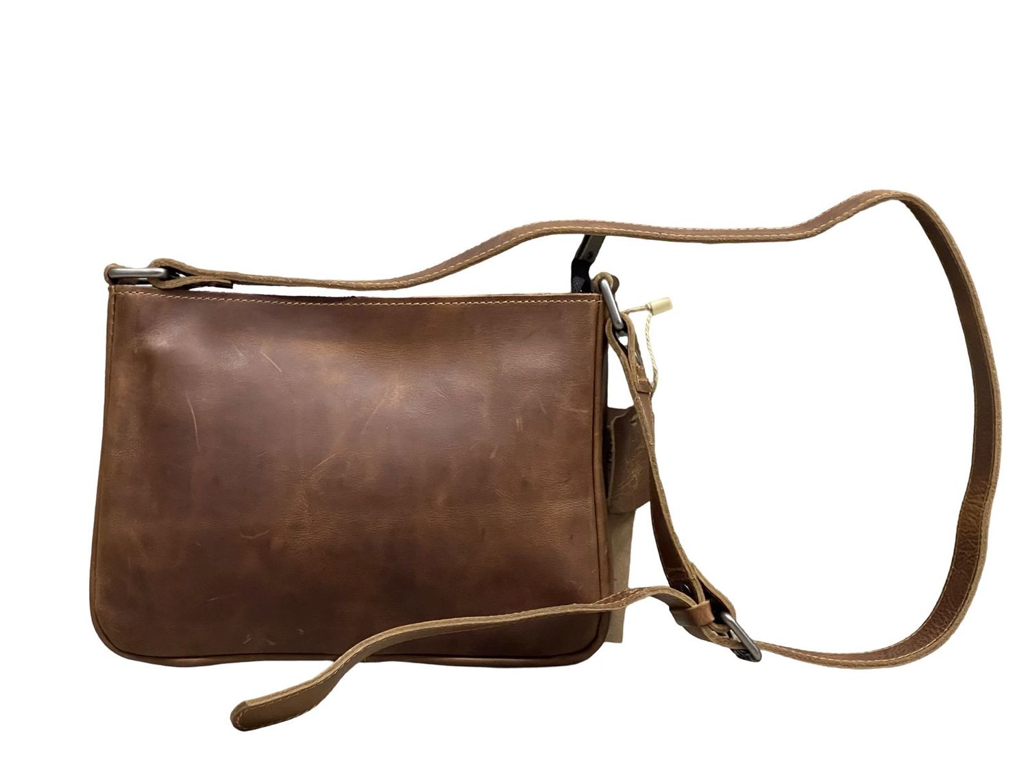 Brown Leather Crossbody Bag