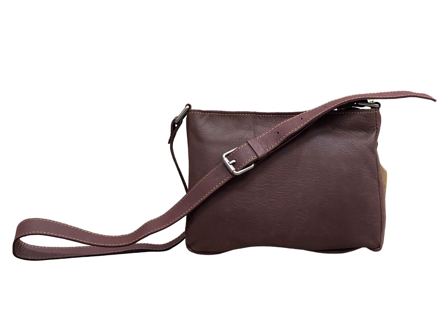 ​Brown Leather Crossbody Bag