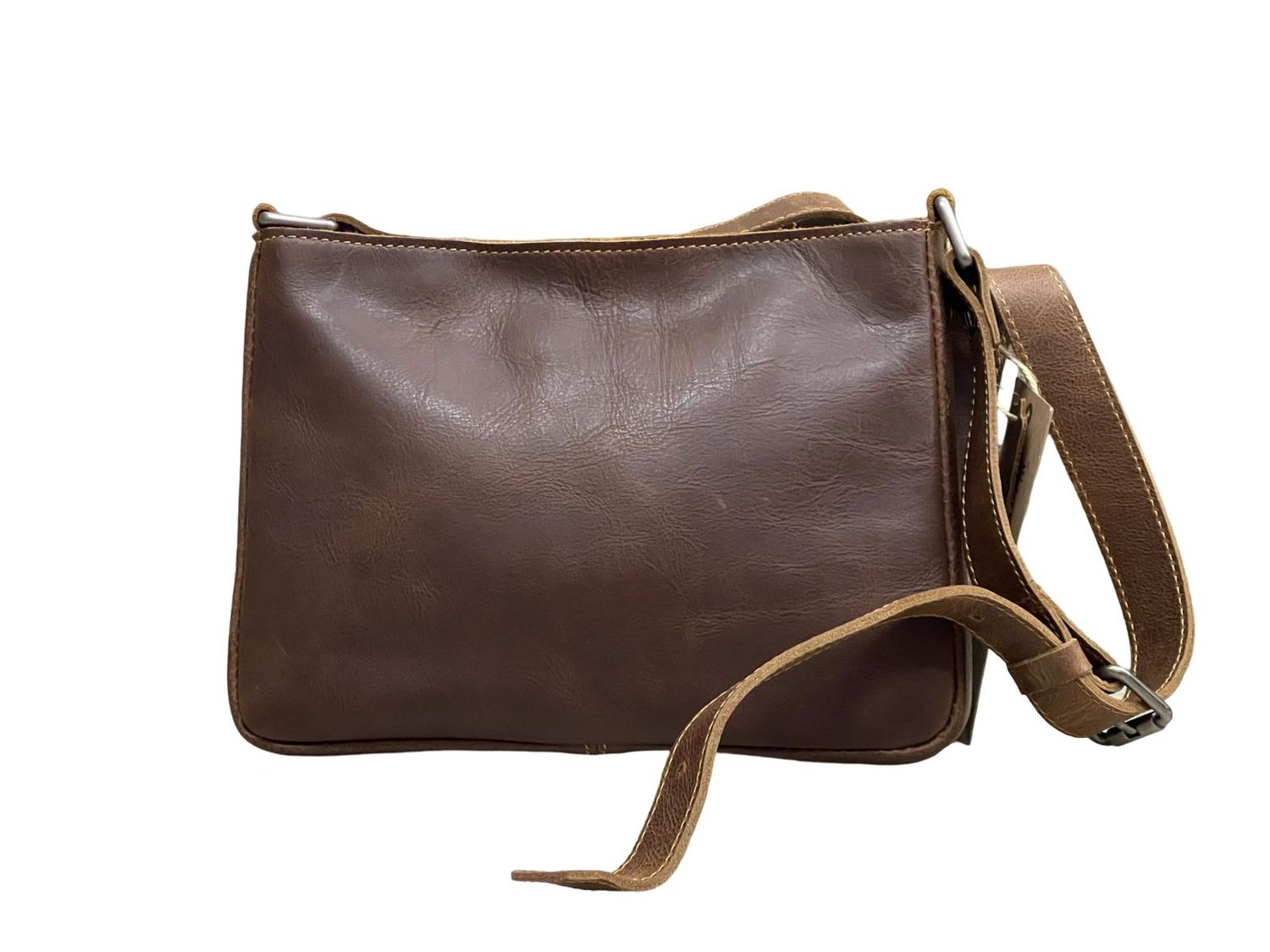 ​Brown Leather Crossbody Bag
