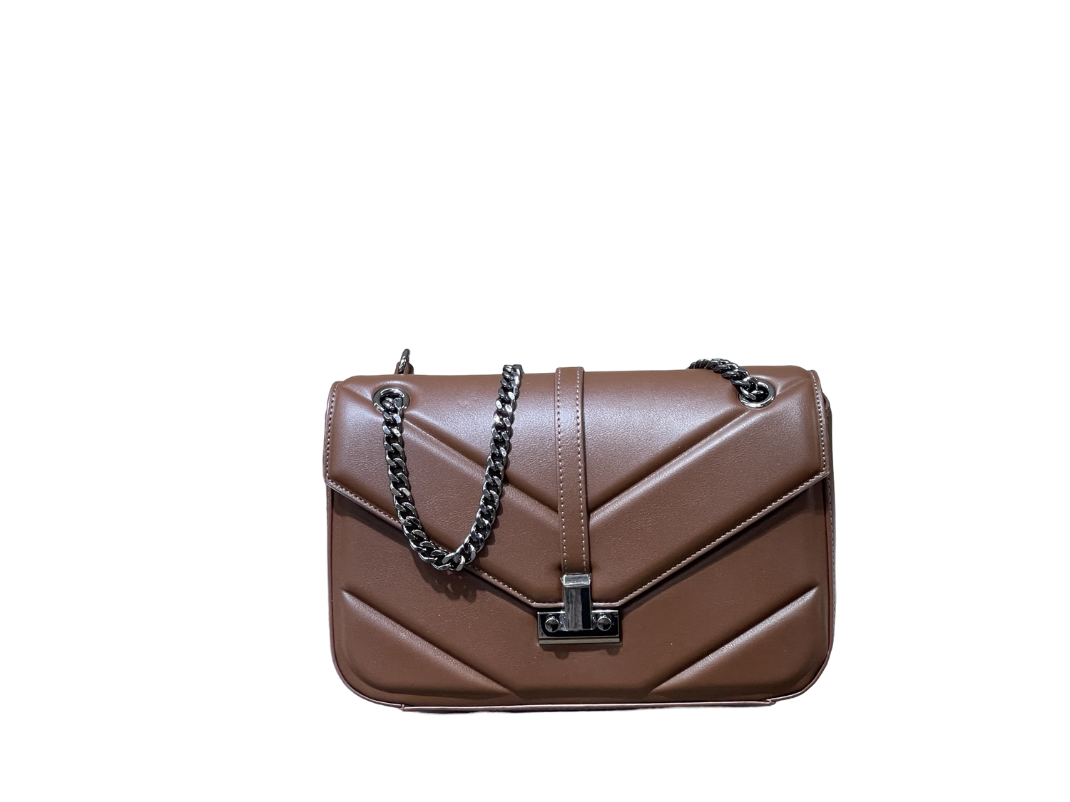 BAGCO D.Brown Shoulder Handbag - JF012311021
