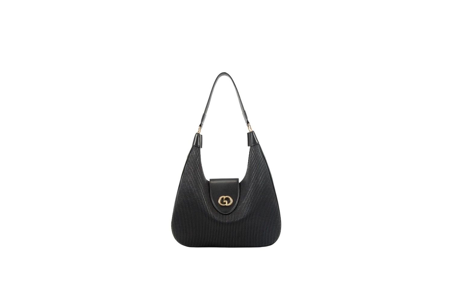 BAGCO Black Shoulder Handbag - BU012307006