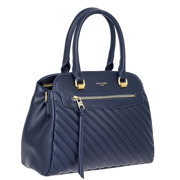 David Jones Classic Blue Handbag DJ613N