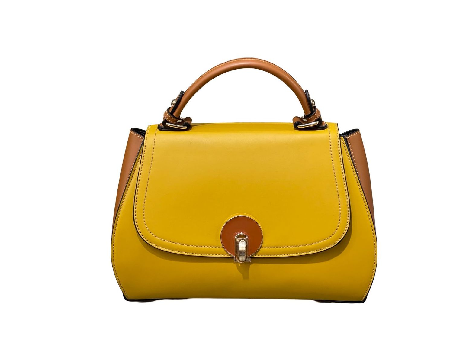 BAGCO Yellow Handbag - JF012311054