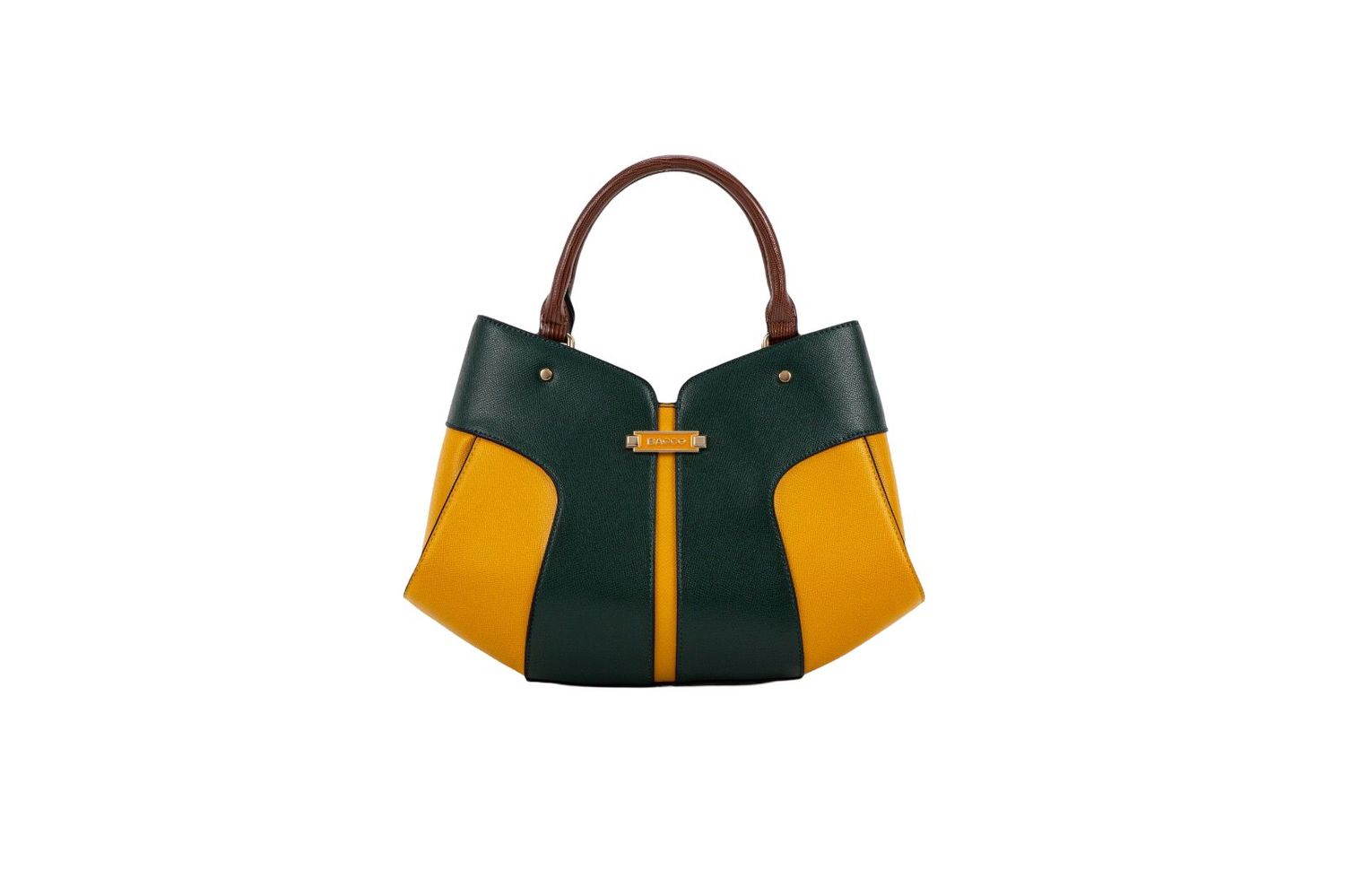 BAGCO Yellow Handbag (Large) - B0132A71G00CO