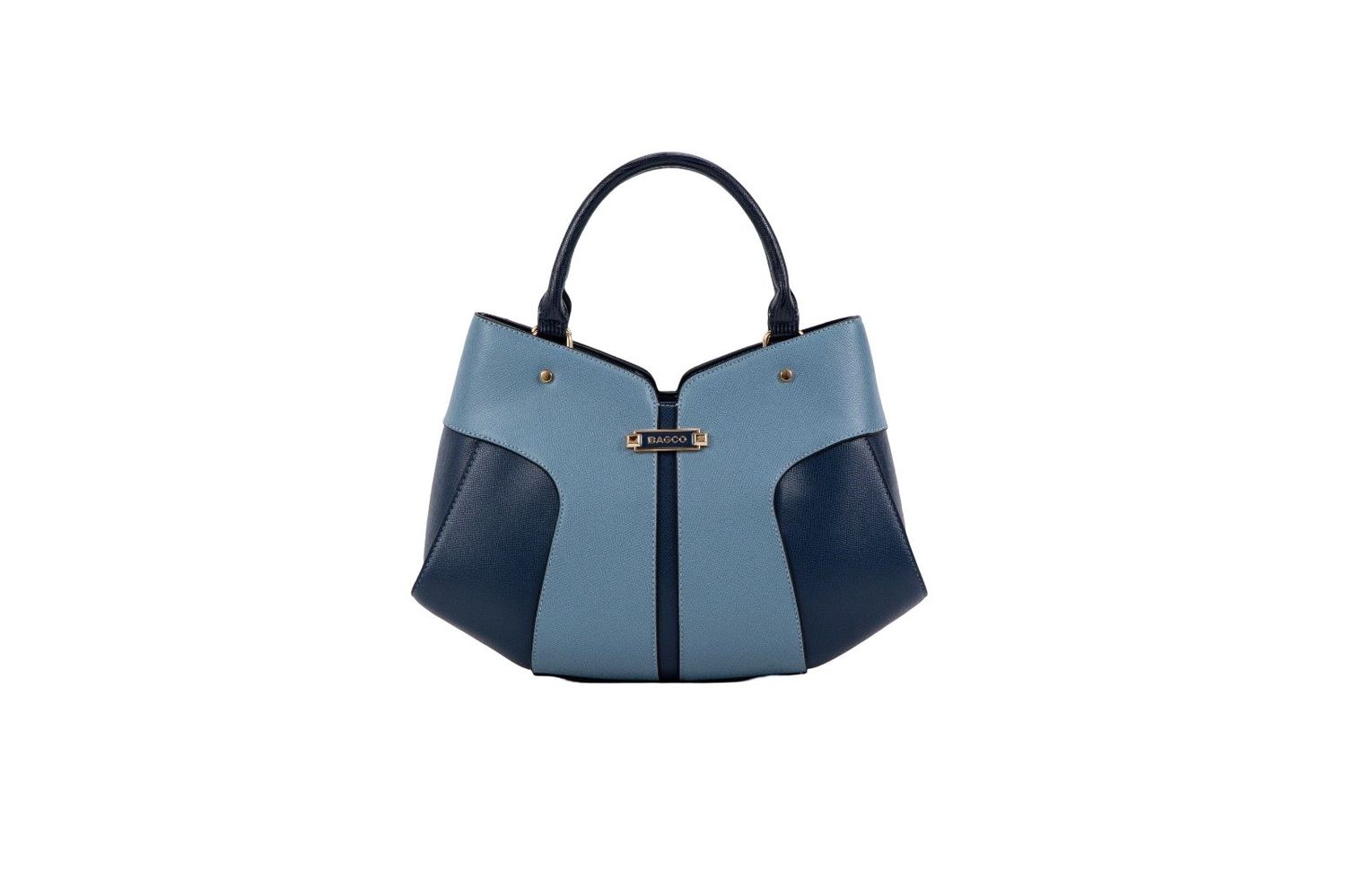 BAGCO Blue Handbag (Large) - B0132A71G00CO