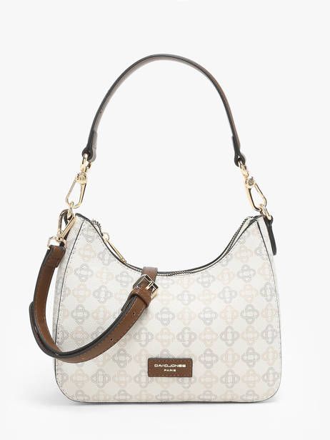 David Jones White Shoulder Bag DJ718D