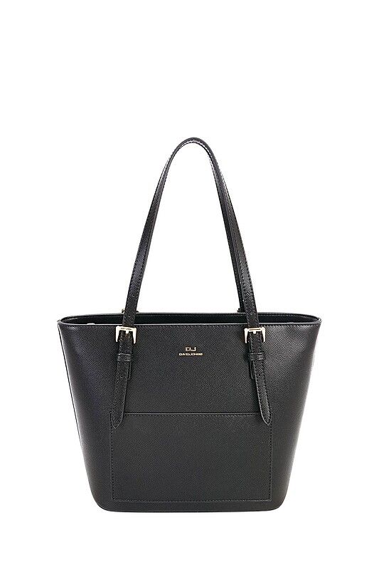 David Jones Black Tote Handbag DJ737D