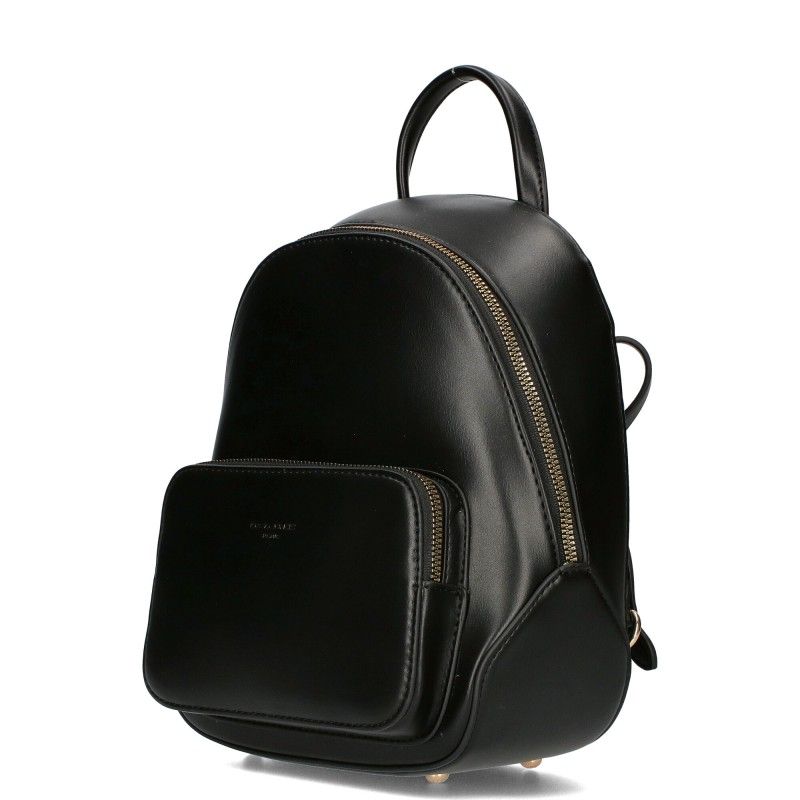 David Jones Black  Backpack DJ823J