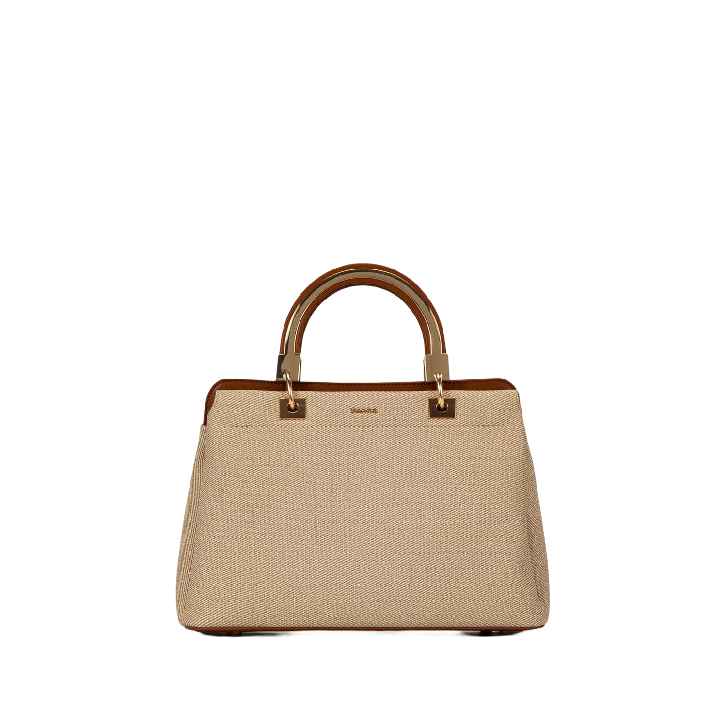 BAGCO Beige Handbag - KSO12406037