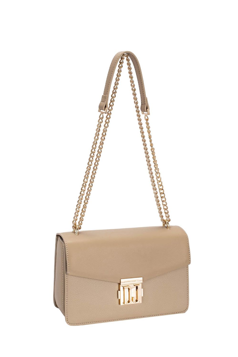 David Jones Taupe Side Bag DJ158A