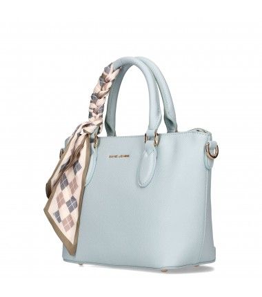 David Jones Light Blue Classic Handbag DJ171A