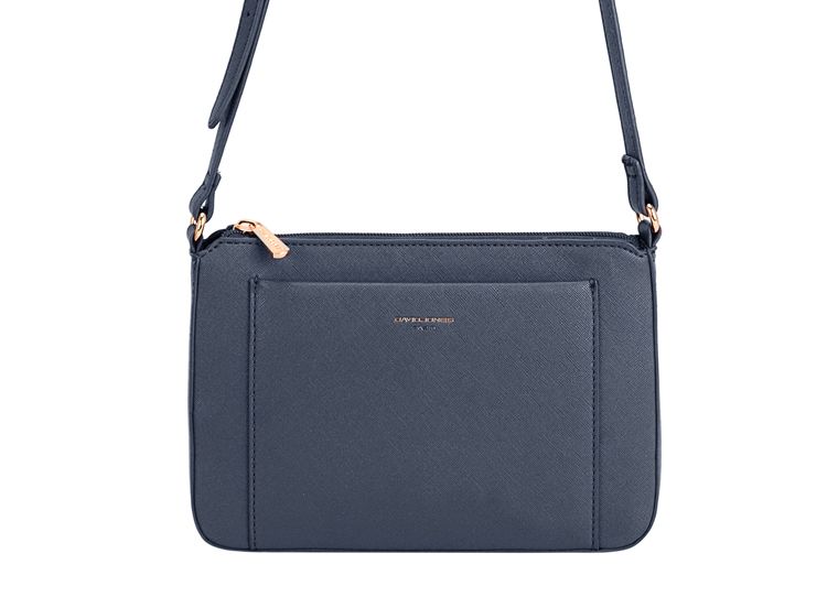 David Jones Blue Shoulder Bag DJ189A
