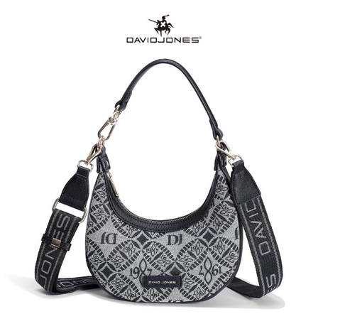 David Jones Black Shoulder Handbag DJ212A