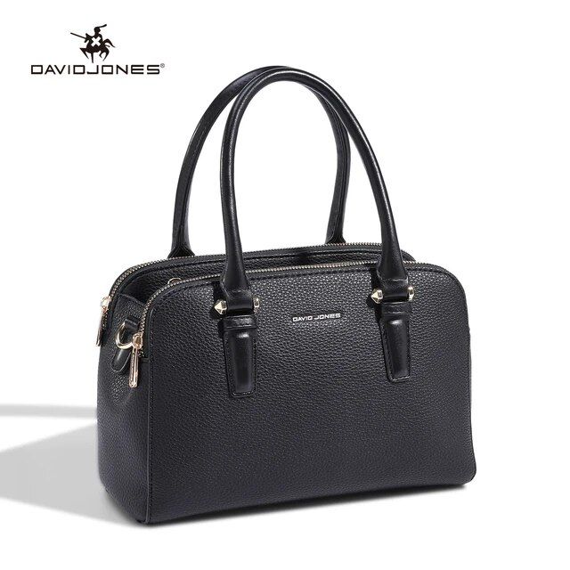 David Jones Black Standard Handbag DJ214A