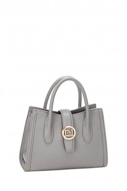 David Jones Standard Classic Gray Handbag DJ298A