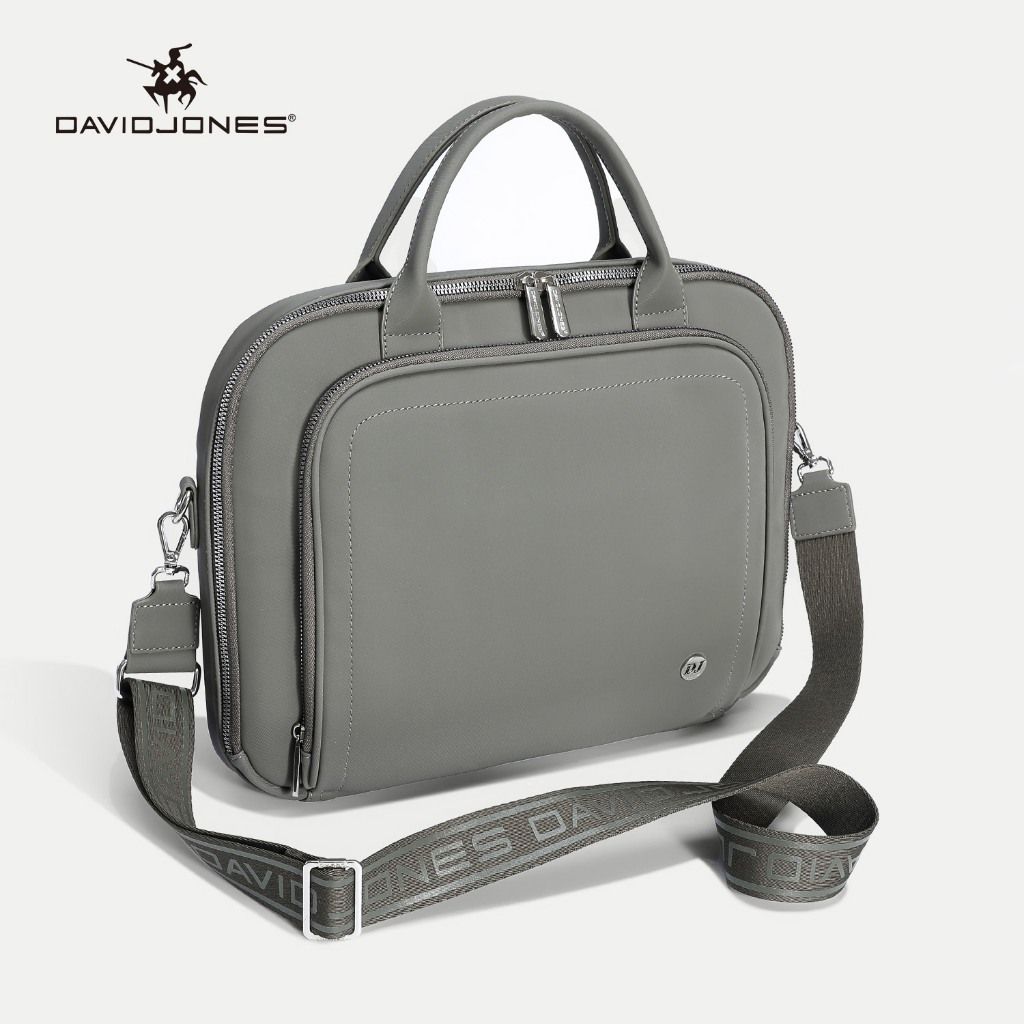 David Jones Calm Gray Executive Handbag DJ308A
