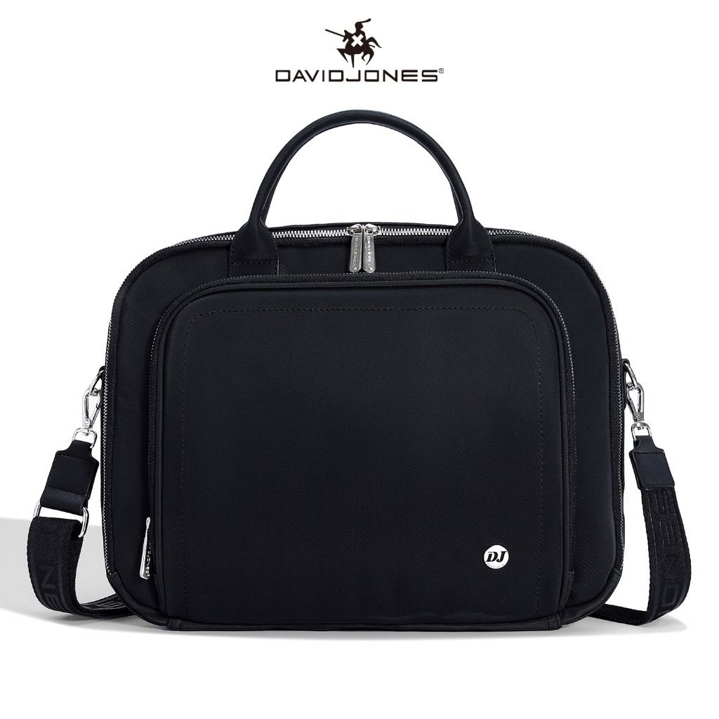 David Jones Black Executive Handbag DJ307A