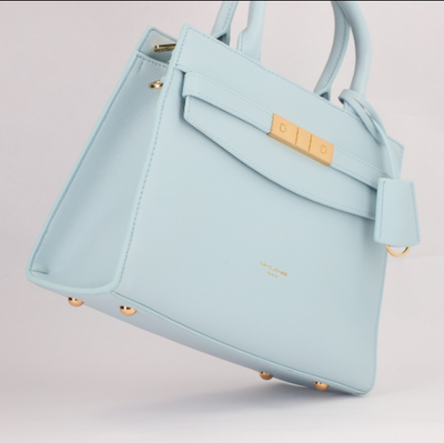 David Jones Executive Light Blue Handbag DJ328A