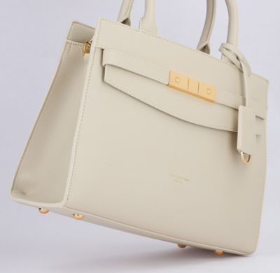 David Jones Executive Beige Handbag DJ326A