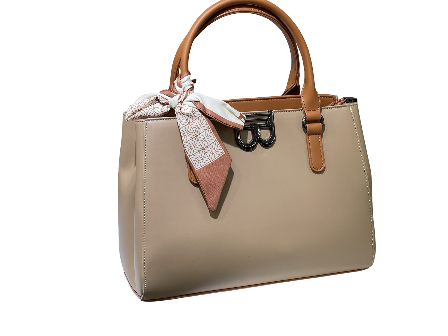 BAGCO Royal Taupe Grace Handbag