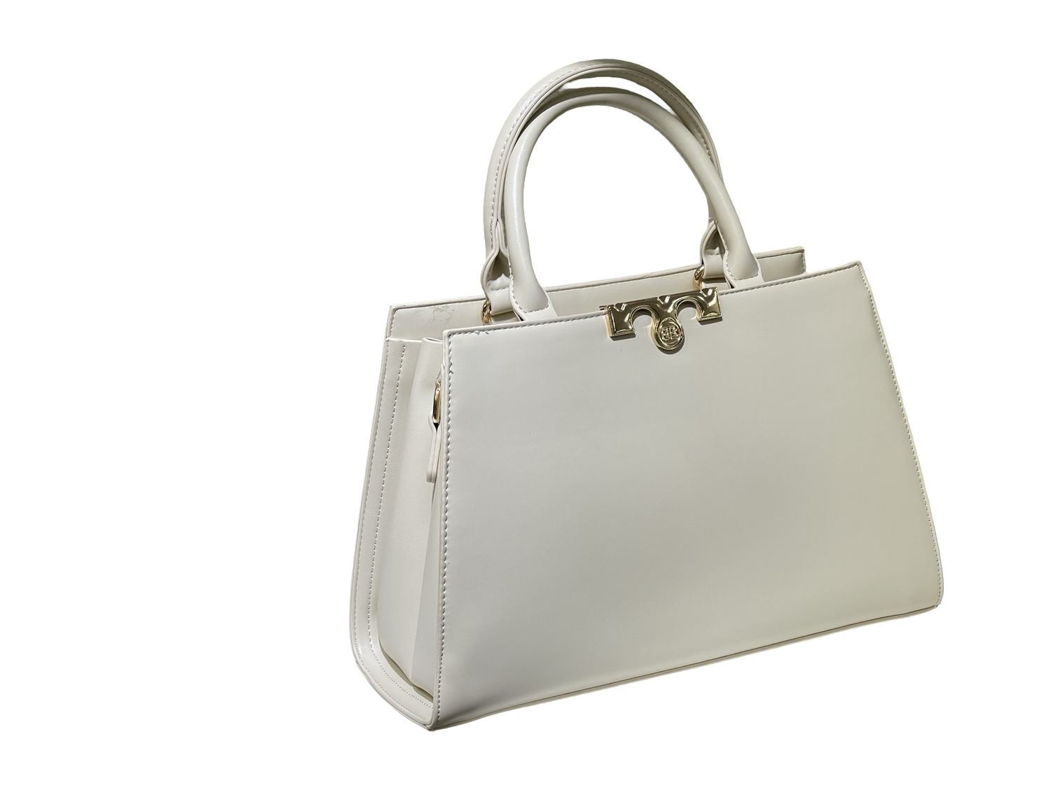 BAGCO Handbag Classic Creamy White Color