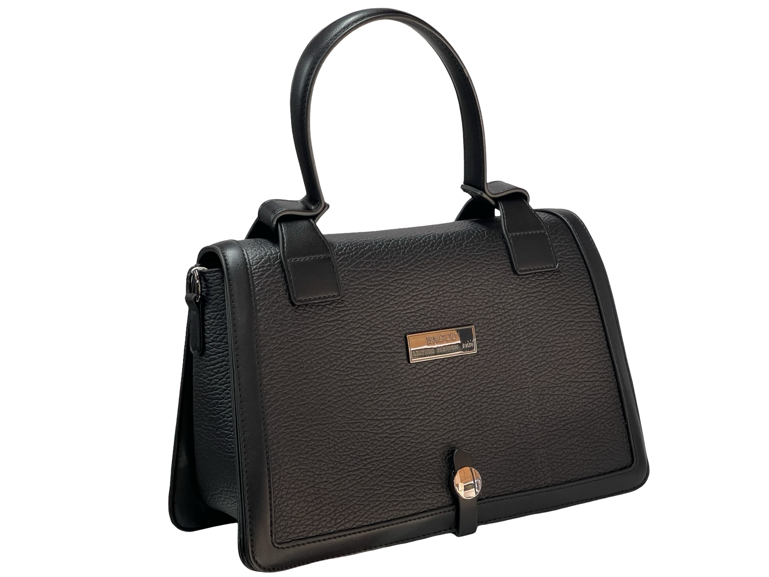 BAGCO Black Signature Satchel – Bold Elegance, Everyday Power