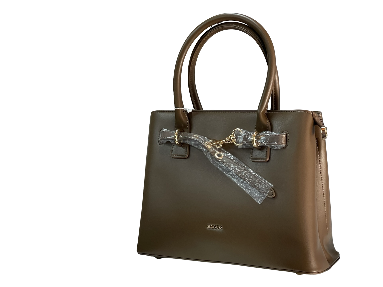 Tall Standard BAGCO Deep Taupe Handbag