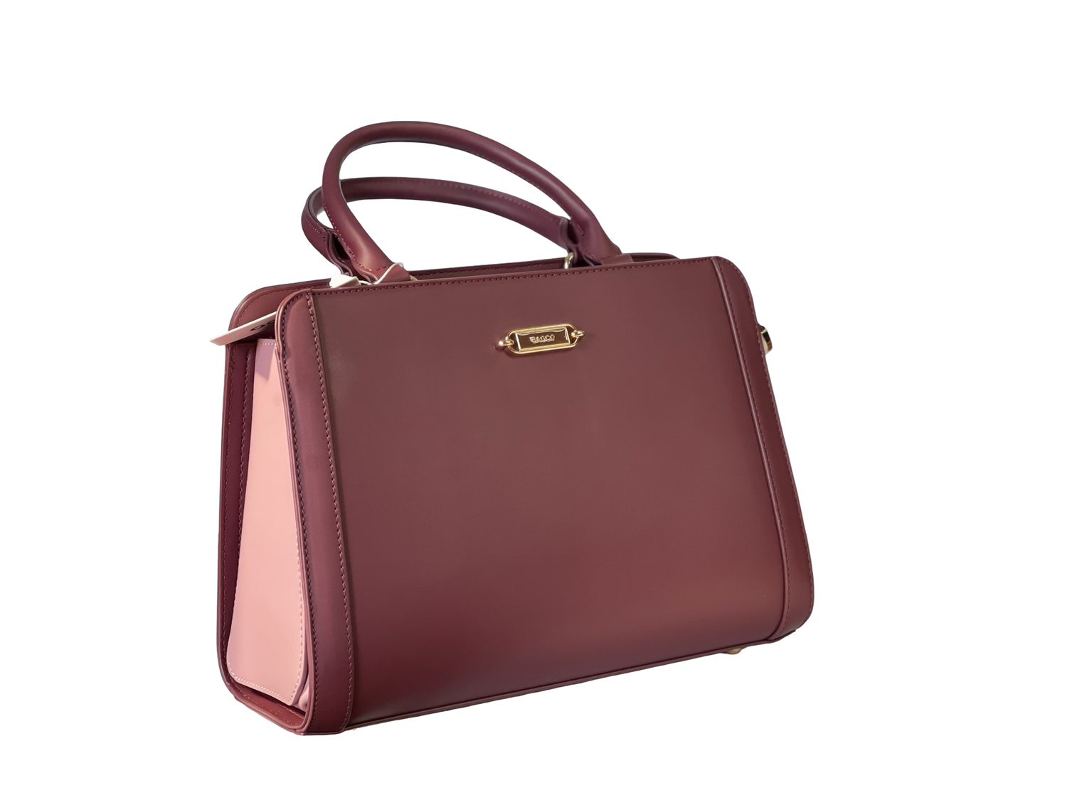 BAGCO Maroon Handbag - BXZO3092030