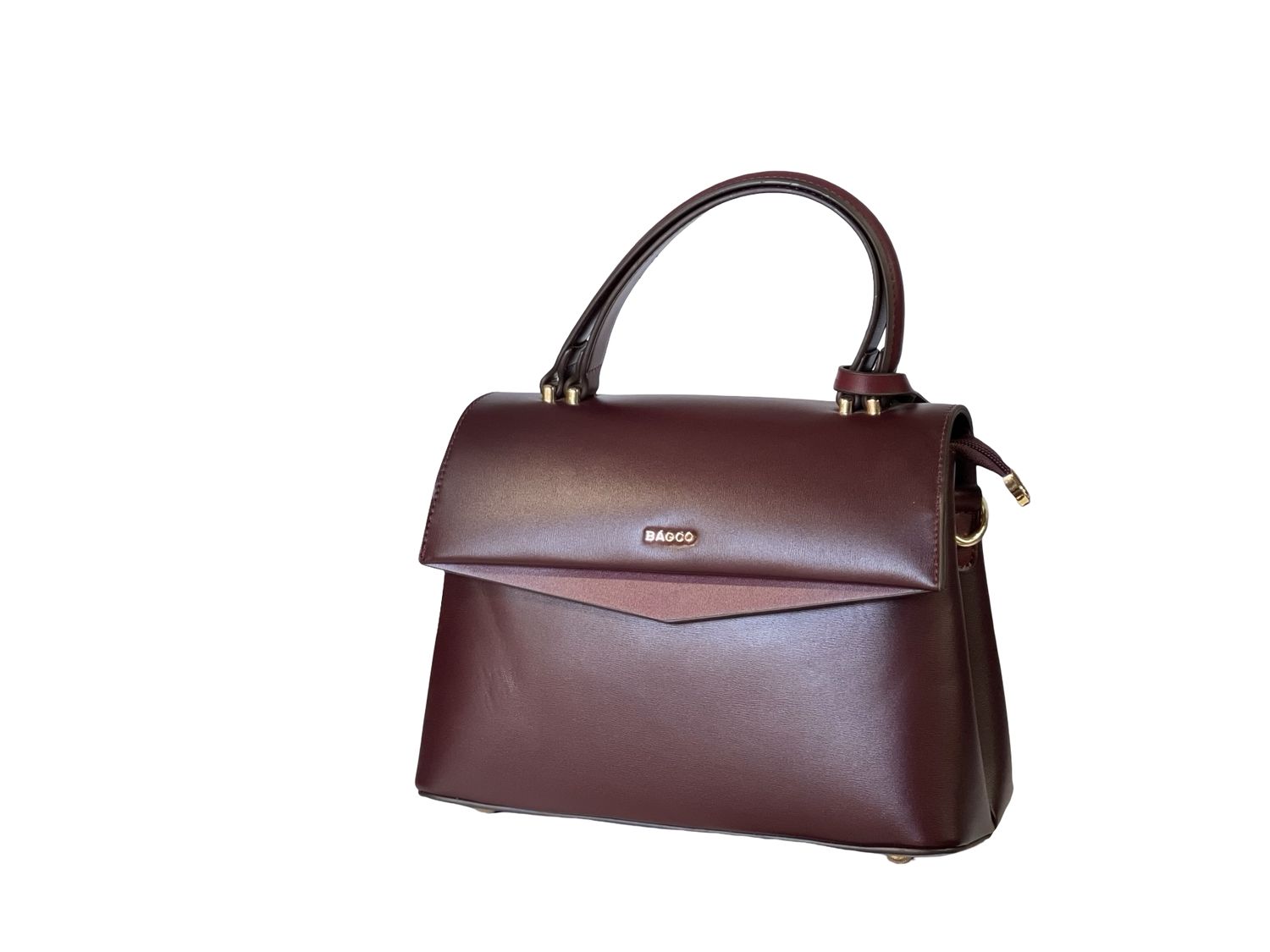 BAGCO Maroon Handbag - DX5071243