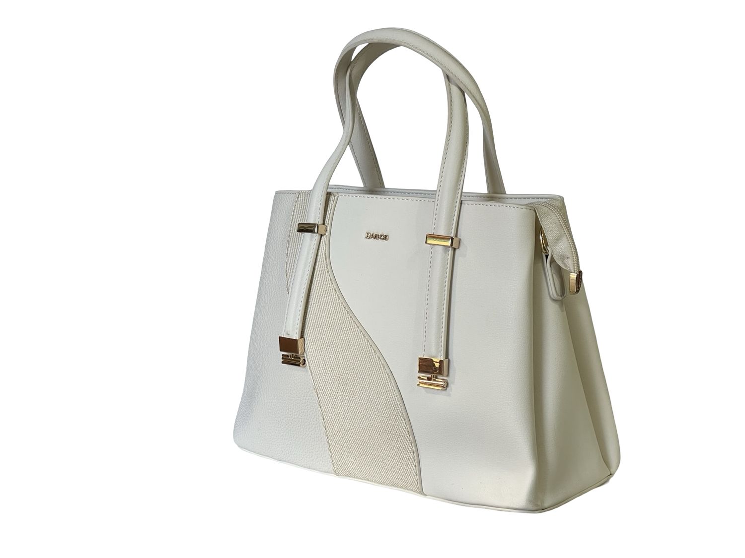 BAGCO Cream Handbag - DX5071980