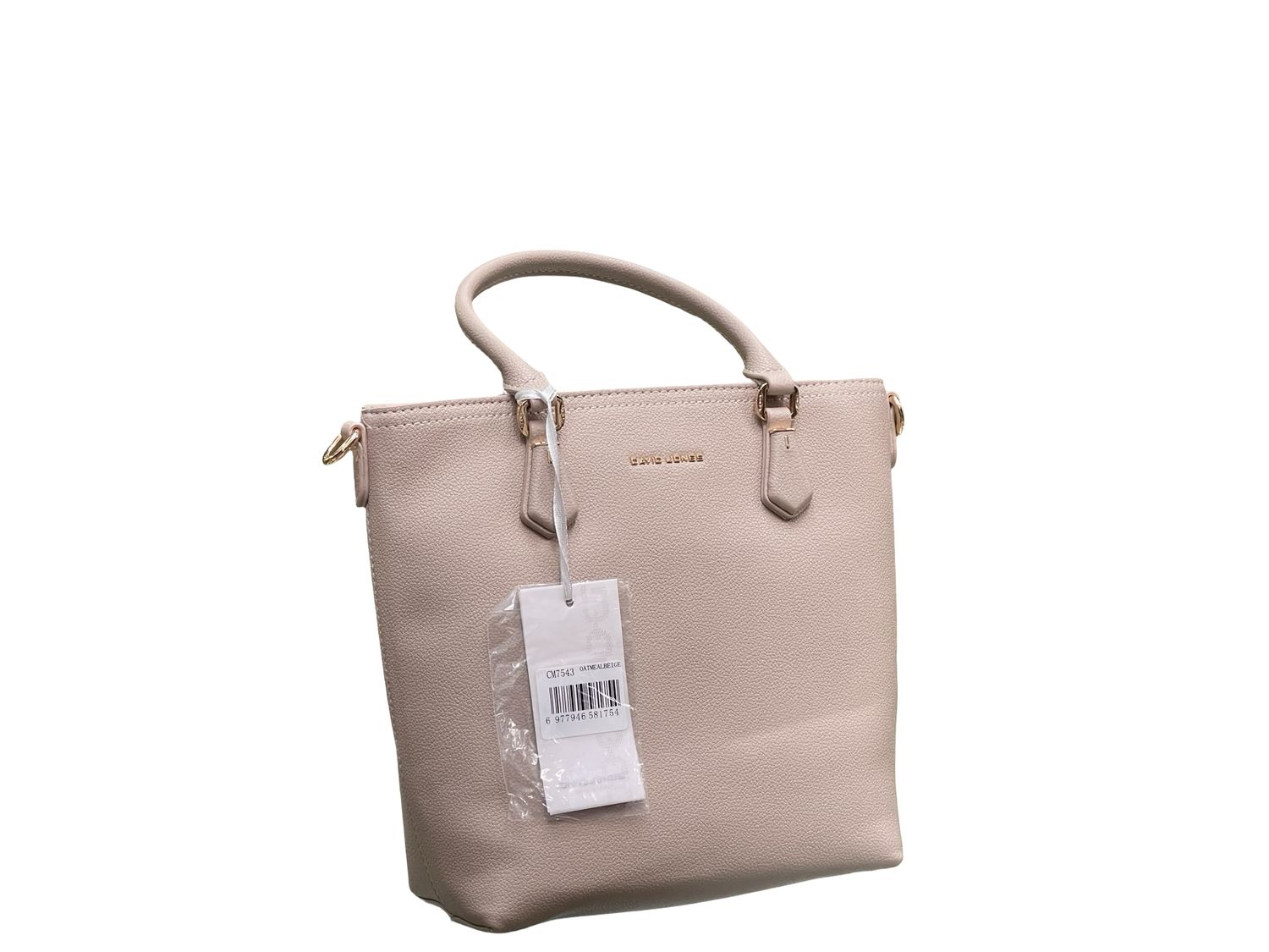 David Jones Classic Beige Handbag DJ107A
