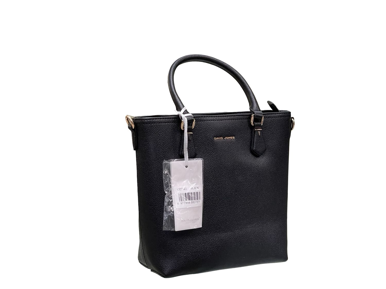 David Jones Classic Black Handbag DJ108A