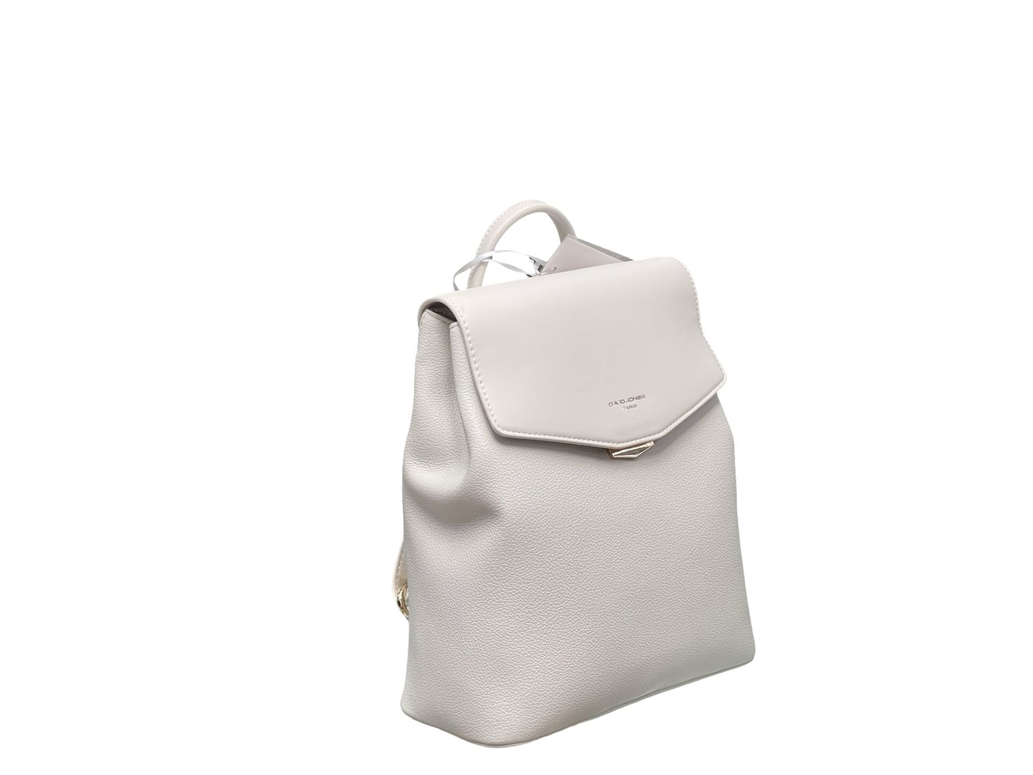 David Jones White Backpack DJ139A