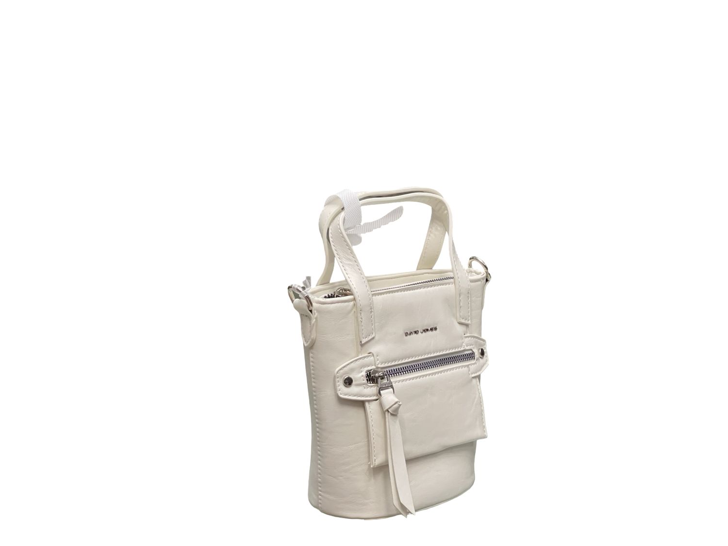 David Jones White Handbag DJ168A