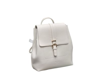 David Jones White Backpack DJ169A