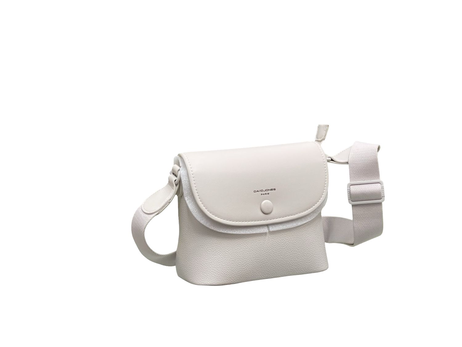 David Jones White Crossbody DJ217A