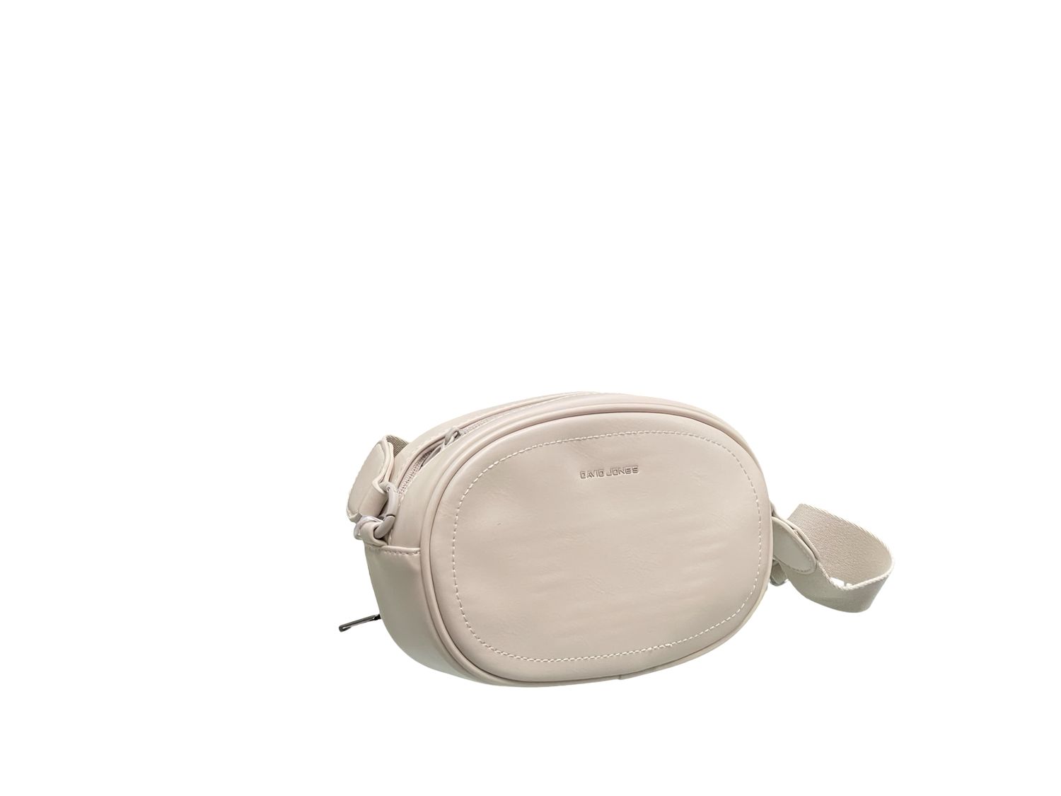 David Jones Beige Oval Crossbody DJ221A